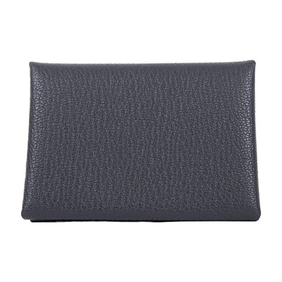 愛馬仕 Hermes Calvi Duo 卡包 CALD K UY 011 IM K刻 灰內拚藍CALVI DUO 原廠盒子