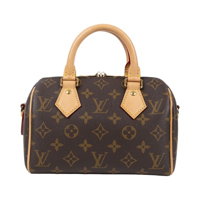 路易威登 LOUIS VUITTON Speedy Bandoulière  20 原花 手提 斜背 波士頓包 黑色 M46234 晶片款  防塵袋/原廠盒子/購買證明/鎖組/背帶