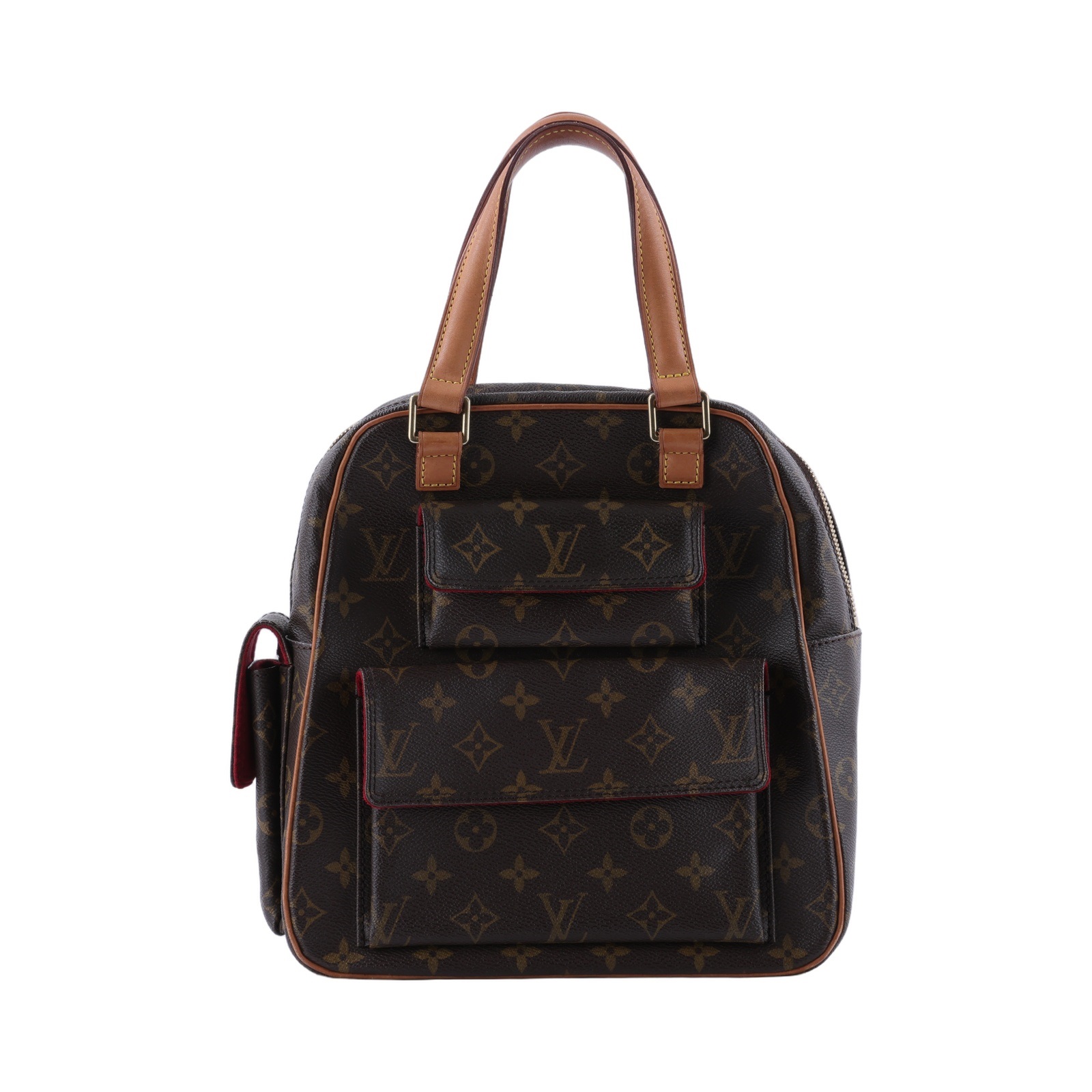路易威登 LOUIS VUITTON Excentri Cite 口袋 手提包 M51161 原花雙口袋手提包 無附屬品