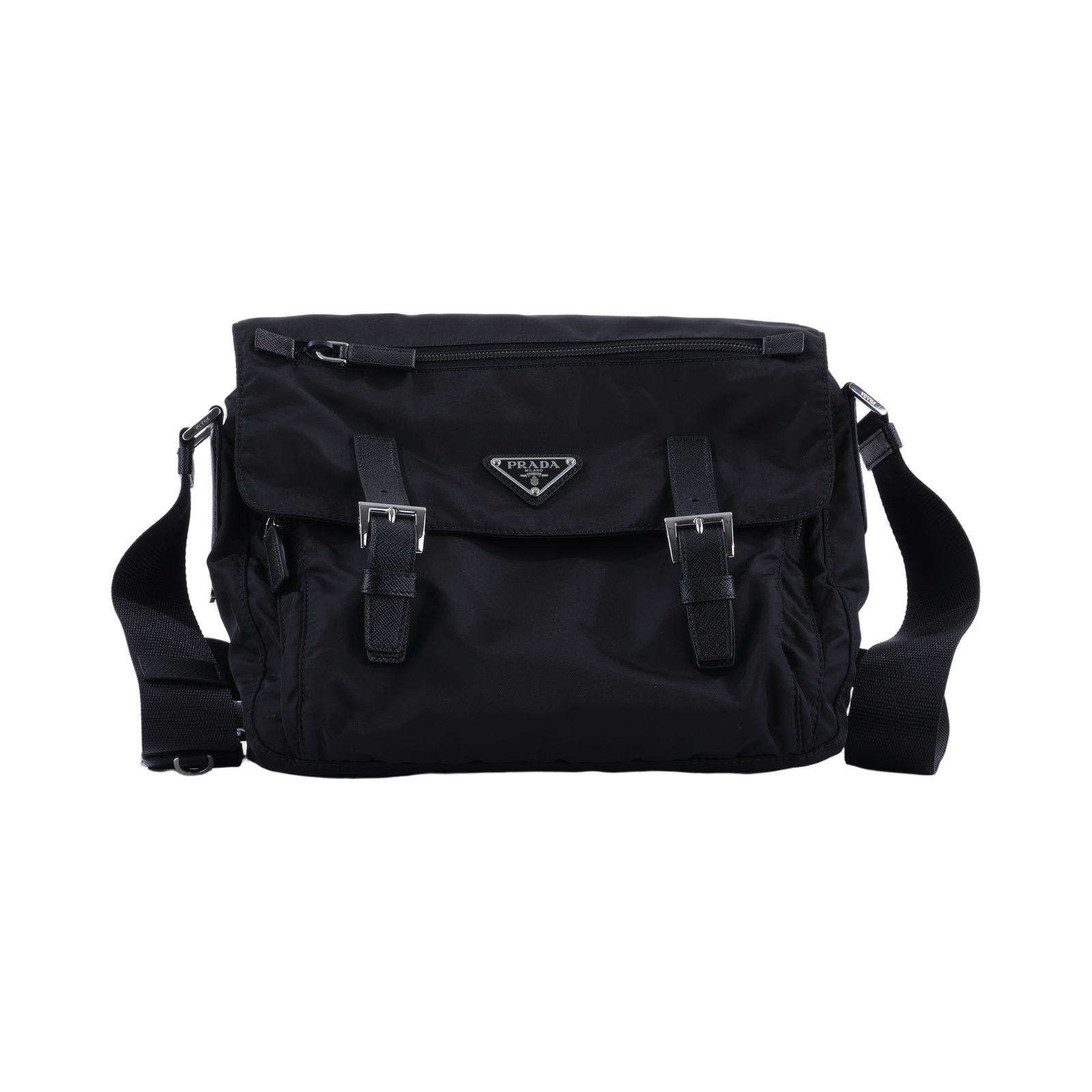 普拉達 PRADA Re-Nylon 肩背袋 1BD953_RV44 黑Re-Nylon 肩背袋 防塵袋/內袋