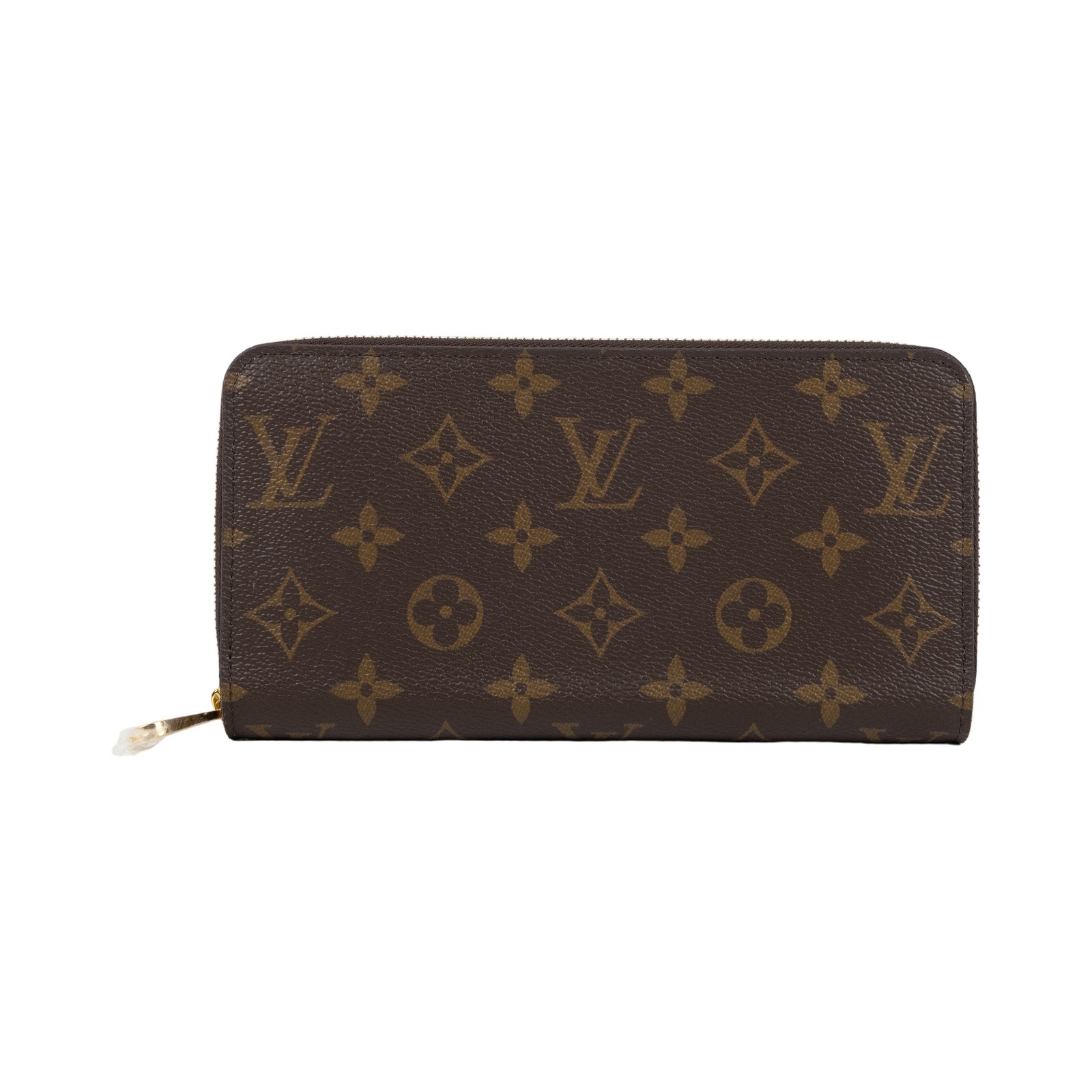 路易威登 LOUIS VUITTON 拉鏈錢包 Monogram帆布 罌粟紅色 M41896 晶片款 原花拉鍊長夾 防塵袋/原廠盒子