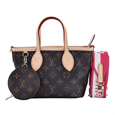 Neverfull BB 手提 斜背包 粉色背袋