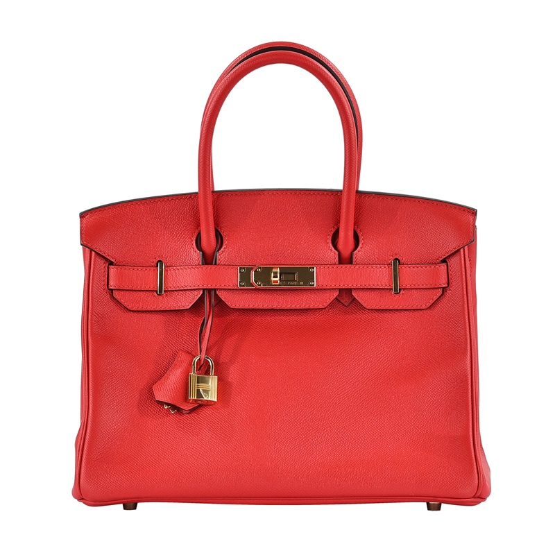 愛馬仕 Hermès Birkin Bag 柏金包 30 BK30 A BY 649 IU A刻 紅金BIRKIN30 防塵袋