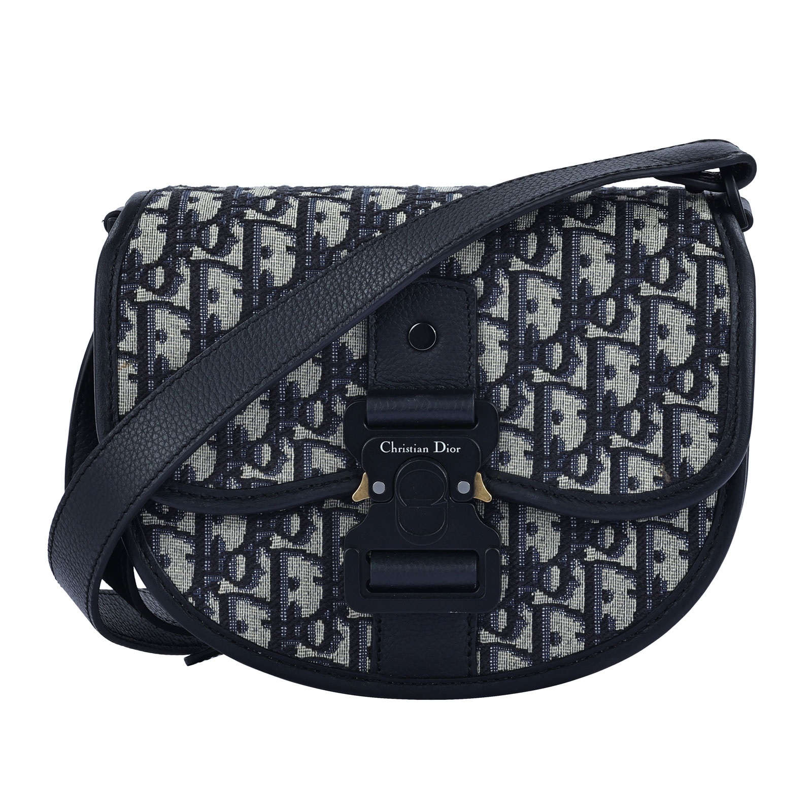 迪奧 CHRISTIAN DIOR Mini Gallop Bag with Strap 迷你 手袋 Dior Oblique 緹花 1ADPO033YKY  原廠盒子/防塵袋/購買證明/保證卡