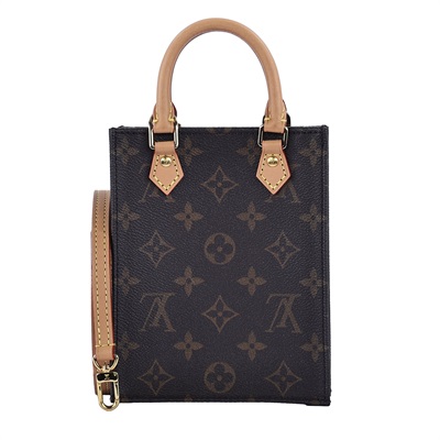 路易威登 LOUIS VUITTON Petit Sac Plat 斜背琴譜包 M81295 晶片款  原廠盒子/防塵袋/背帶/購買證明