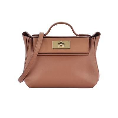 愛馬仕 Hermès 24/24 21 手提包 24/24/21 W IT 135 IC 　W刻 金棕金釦 MINI 24/24 原廠盒子/防塵袋/背帶