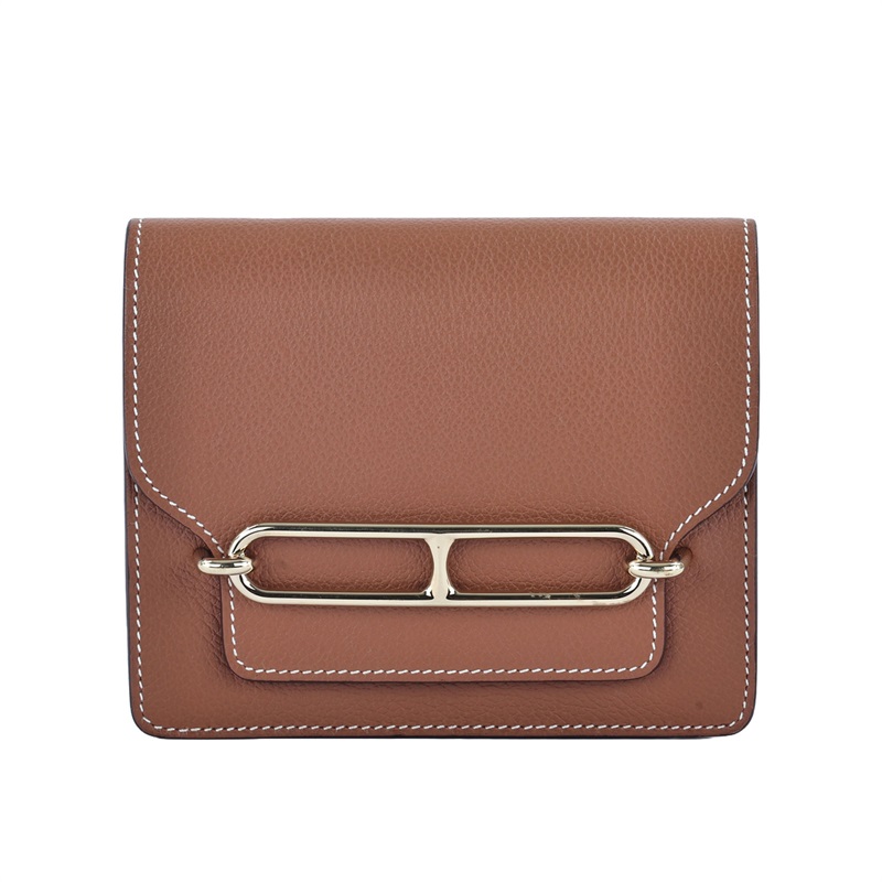 愛馬仕 Hermès Roulis Slim 豬鼻子 短夾 ROSLIM Z AM 004 UH  原廠盒子/防塵袋/內袋/購買證明