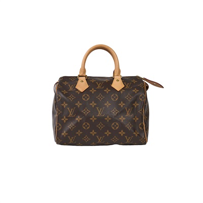 路易威登 LOUIS VUITTON Speedy 25 波士頓包 經典帆布 M41109 原花SPEEDY25 無背帶款 防塵袋/鎖組/購買證明