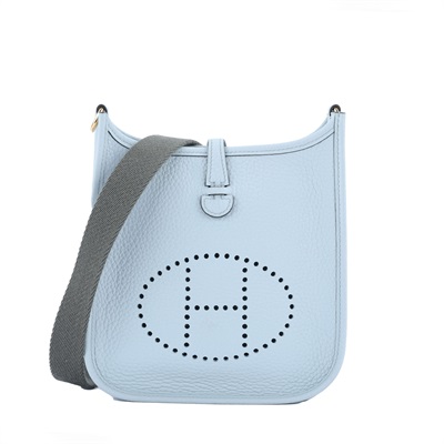 愛馬仕 Hermès Evelyne Bag Mini 伊芙琳包 Evelyne 16 EV16 W BS 005/H069426CCCW  原廠盒子/防塵袋2/購買證明/背帶