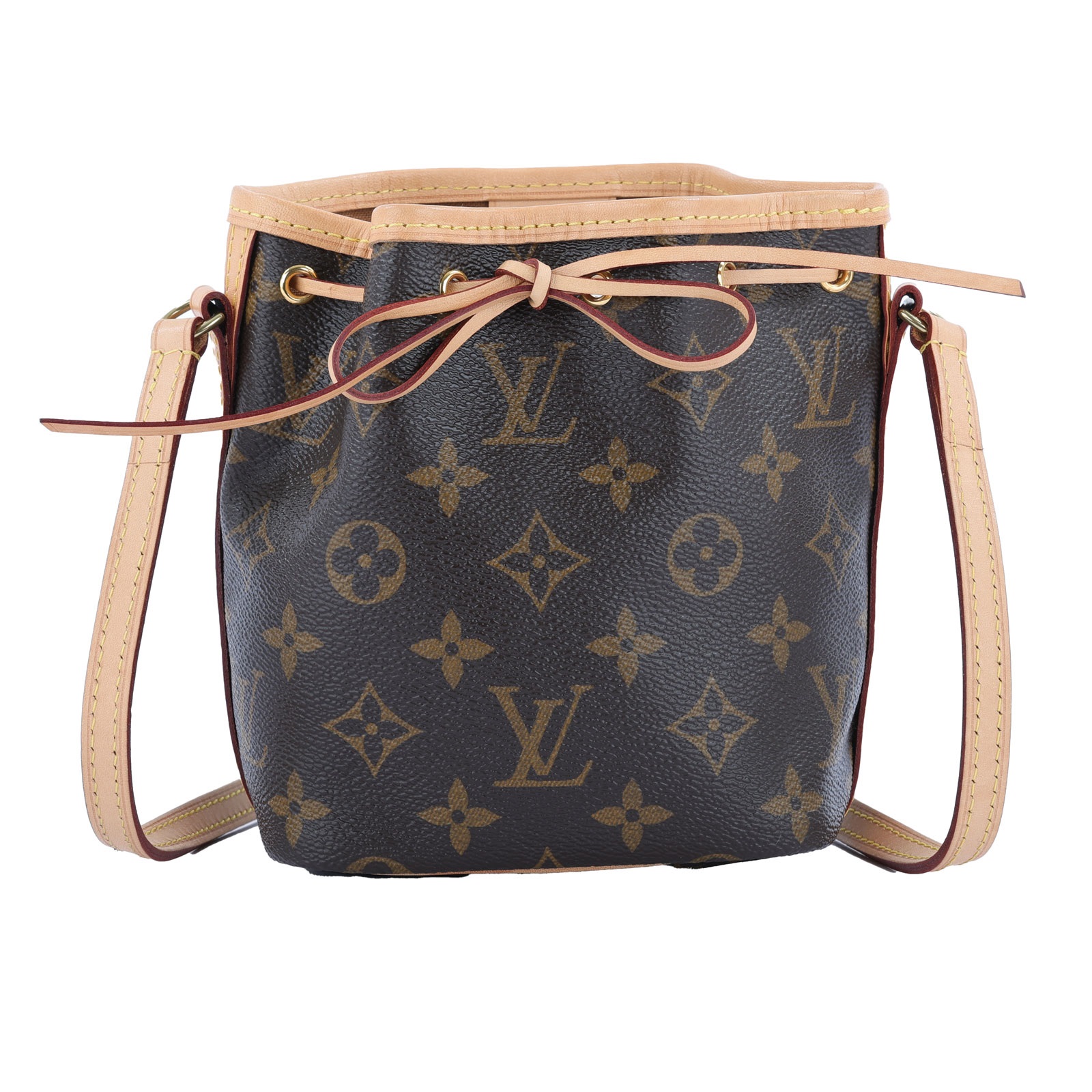 路易威登 LOUIS VUITTON Nano Noé 舊款 束口水桶包 M41346 原花Nano Noe水桶包(舊版) 無附屬品