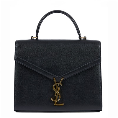 聖羅蘭 YSL SAINT LAURENT cassandra 粒面壓紋皮革 中型 手提包 623931BOW0W  防塵袋/背帶