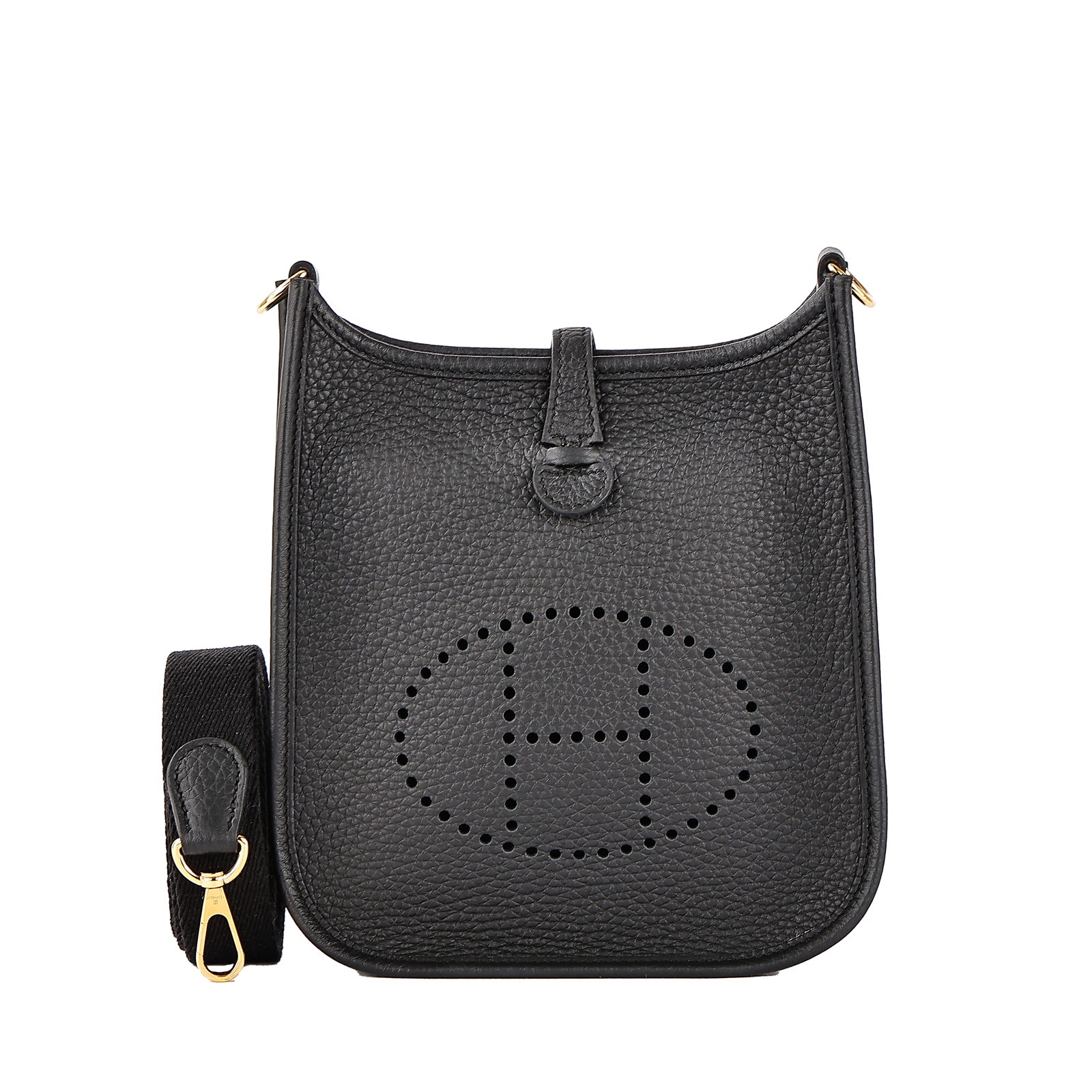 愛馬仕 Hermès Evelyne Bag Mini 伊芙琳包 Evelyne 16 EV16 B AU 010 MM  原廠盒子/防塵袋2/背帶/購買證明