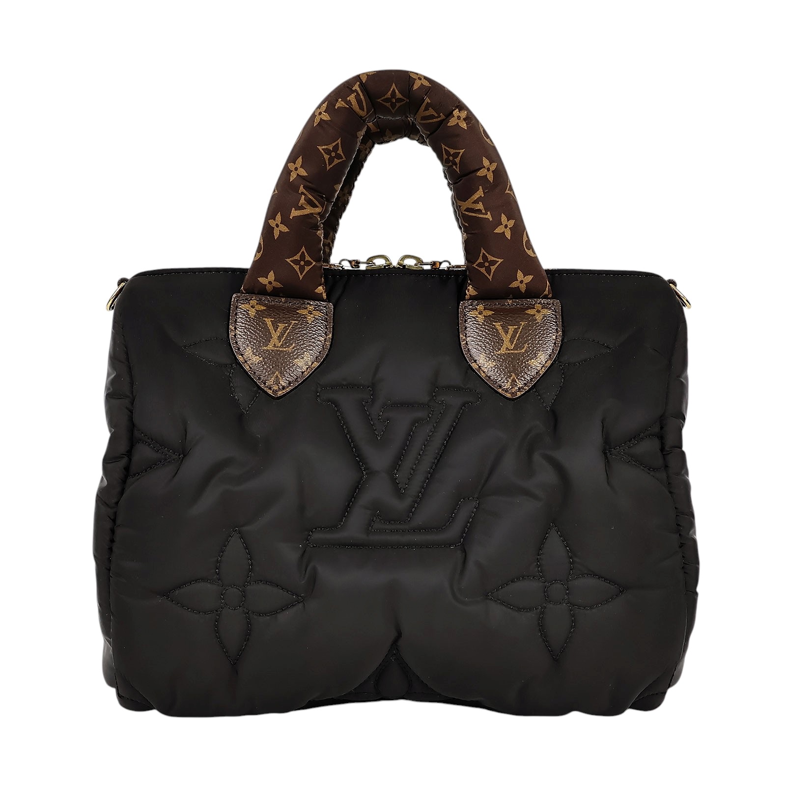 路易威登 LOUIS VUITTON Speedy 25 手提波士頓包 尼龍 M59008 晶片款  原廠盒子/防塵袋/背帶/購買證明