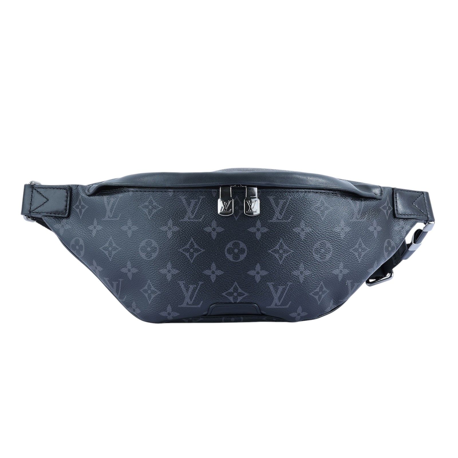 路易威登 LOUIS VUITTON Discovery PM 腰包 Monogram Eclipse 黑色 M46035 晶片款  購買證明