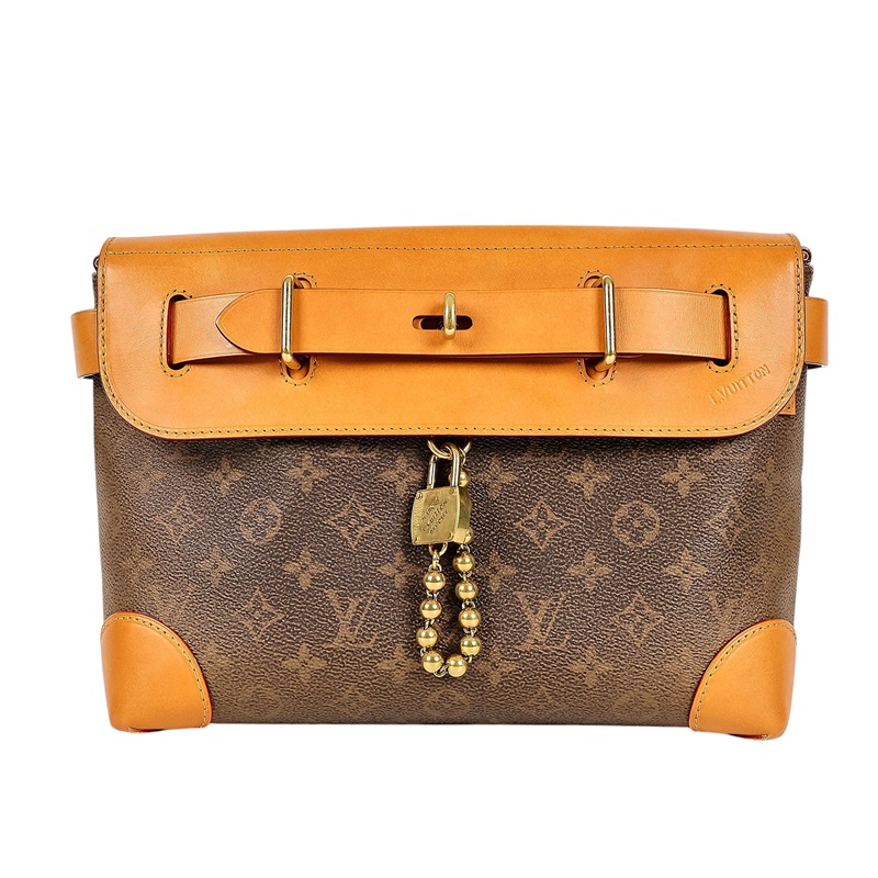 路易威登 LOUIS VUITTON Steamer 斜背包 M11533 晶片款 原花Steamer 斜背包 防塵袋/背帶/吊牌