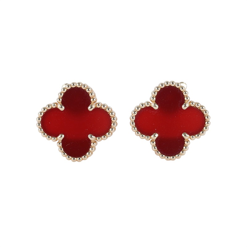 梵克雅寶 Van Cleef & Arpels Vintage Alhambra 耳環 VCARD40400  原廠盒子/保證卡/購買證明