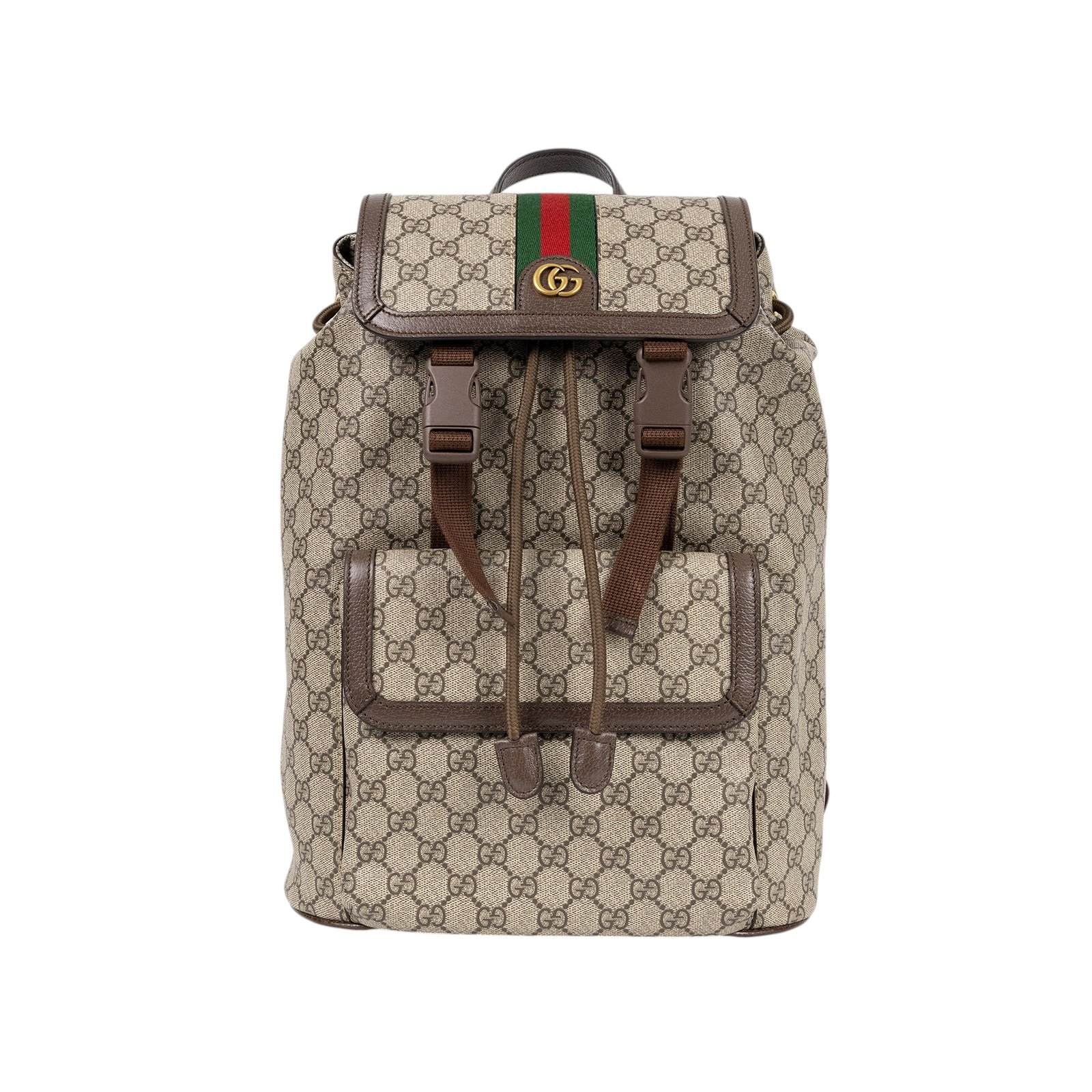 古馳 GUCCI Ophidia 背包 小型 792114 棕GG紋後背包 原廠盒子/防塵袋/購買證明