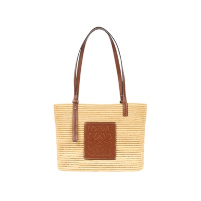 羅意威 LOEWE Square Basket 手袋 小型 A223099X02 草編方形肩背包 防塵袋