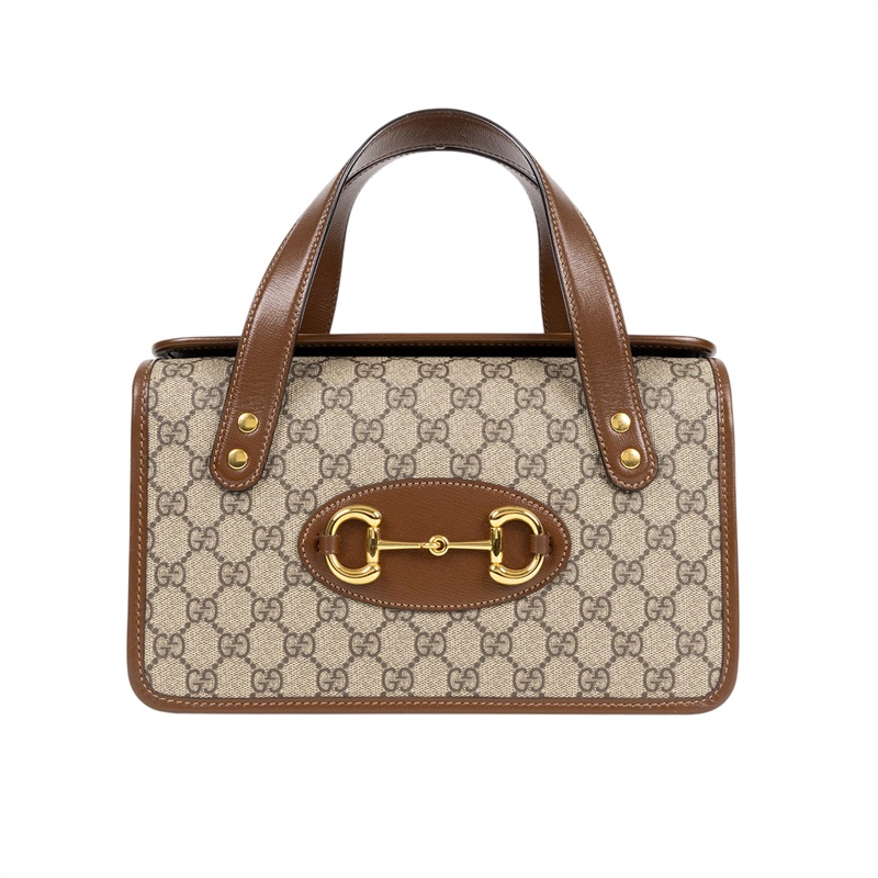 古馳 GUCCI 1955 手提 波士頓包 627323 棕1955手提包 原廠盒子/防塵袋