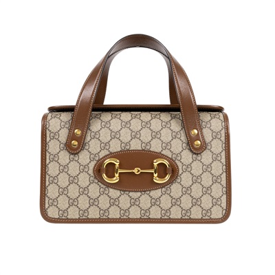 古馳 GUCCI 1955 手提 波士頓包 627323 棕1955手提包 原廠盒子/防塵袋
