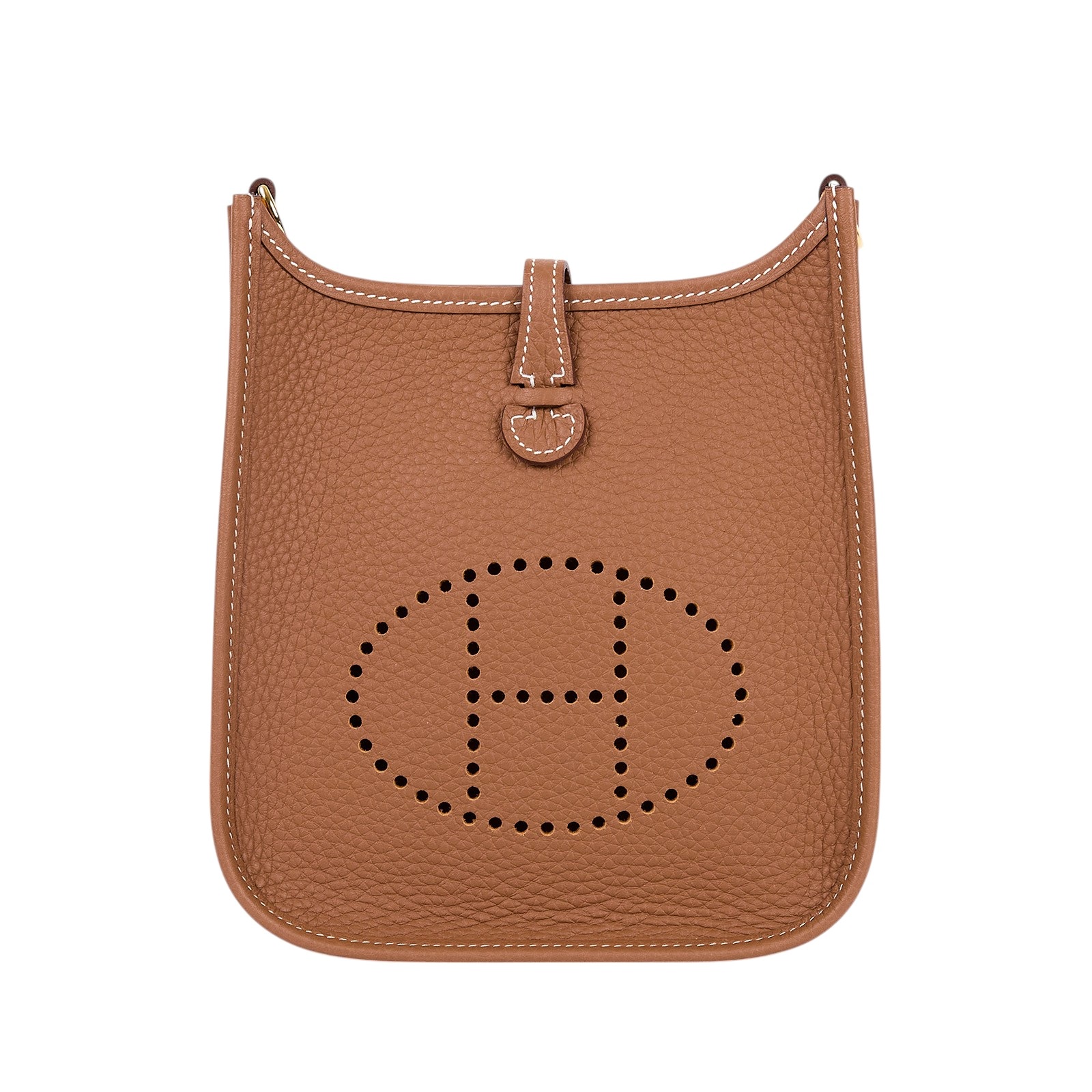 愛馬仕 Hermès Evelyne Bag Mini 伊芙琳包 Evelyne 16 EV16 K BS 003 ZB  原廠盒子/防塵袋x2/背帶/購買證明/發票收據
