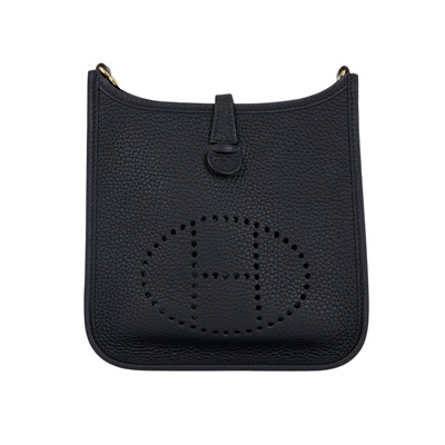 愛馬仕 Hermès Evelyne Bag Mini 伊芙琳包 Evelyne 16 EV16 H069426CCAV/Z AC 005 AT  原廠盒子/防塵袋2/背帶