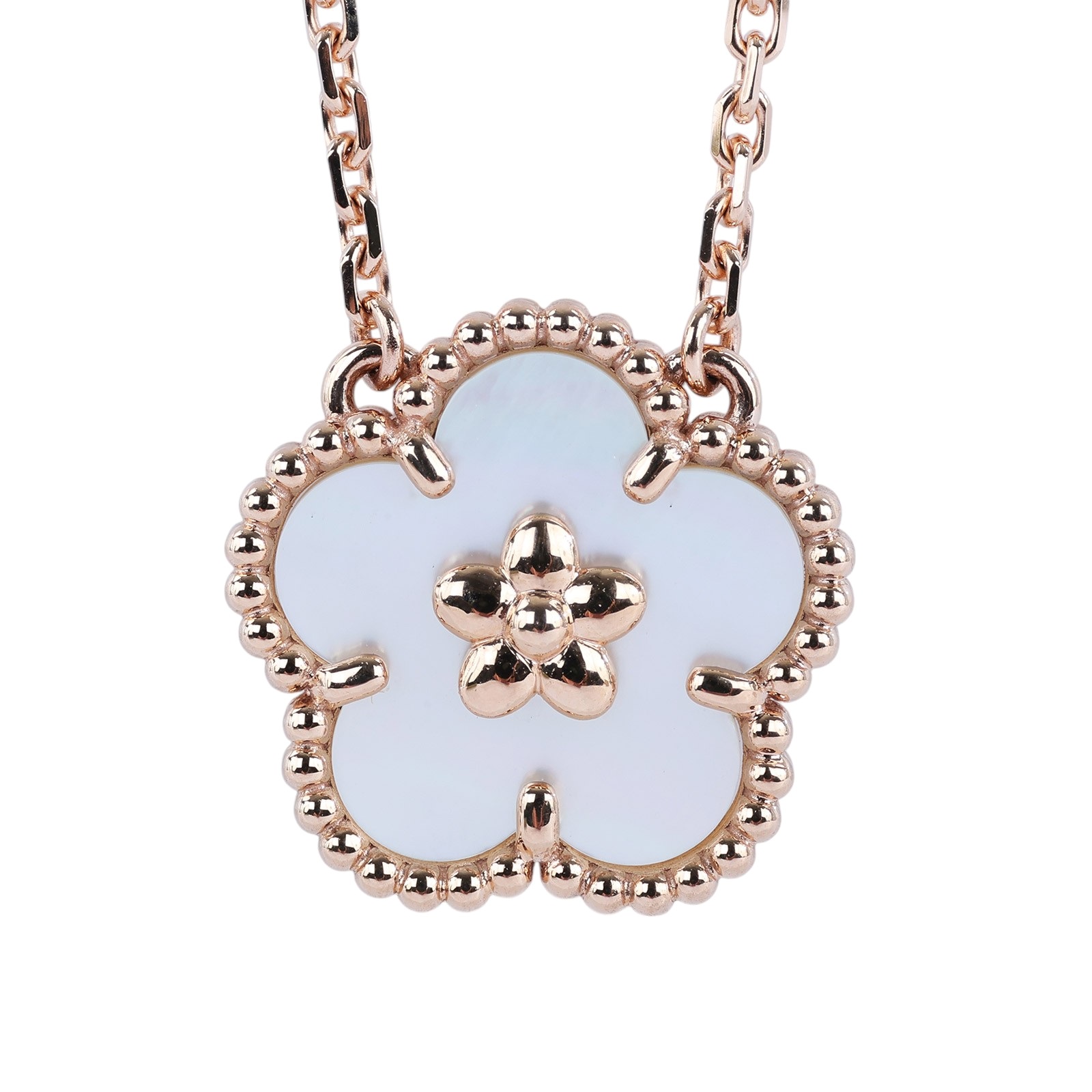 梵克雅寶 Van Cleef & Arpels Vintage Alhambra 吊墜 梅花 小型 VCARP9X100  原廠盒子2/保證卡