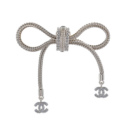 香奈兒 CHANEL 胸針 飾品 ABE445ABE445/B24K 金蝴蝶結胸針 原廠盒子/防塵袋/購買證明影本