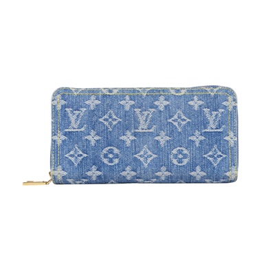 路易威登 LOUIS VUITTON 錢包 拉鍊 長夾　 M82958 晶片款 單寧原花長夾 無附屬品