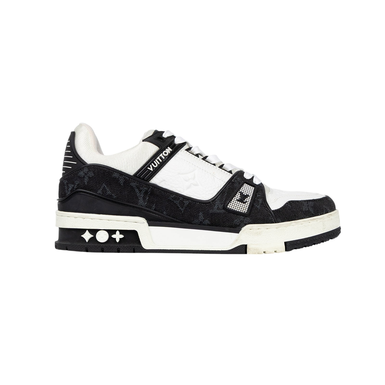 路易威登 LOUIS VUITTON LV Trainer 運動鞋 1A9JG4 黑白TRAINER#5.5 防塵袋