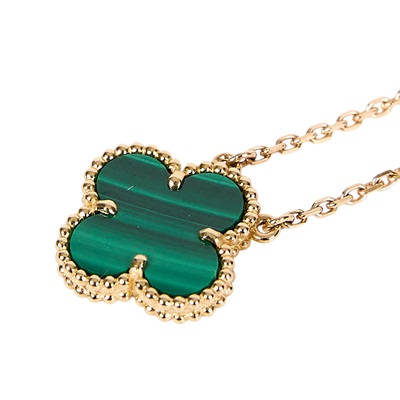 梵克雅寶 Van Cleef & Arpels Vintage Alhambra 吊墜 小型 VCAR09VA00  原廠盒子