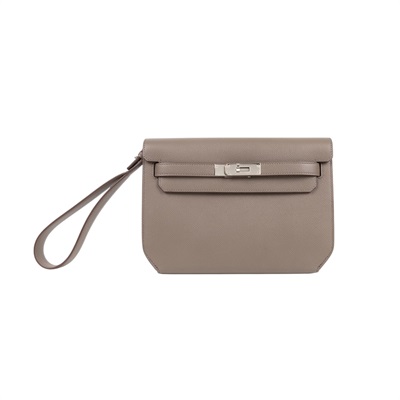 愛馬仕 Hermès kelly Depeches 25 手拿包 DP25 ZCT 534 PZ  原廠盒子/防塵袋/背帶