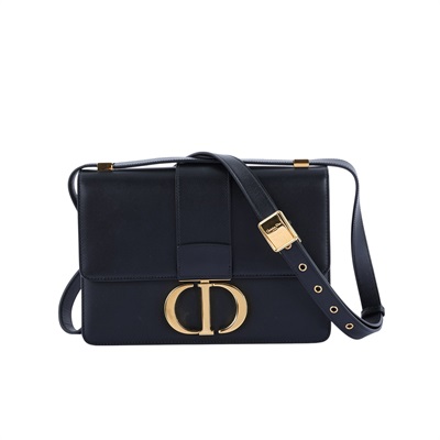迪奧 CHRISTIAN DIOR 30 Montaigne 包 M9203UMOS 黑金蒙田30 防塵袋/保證卡