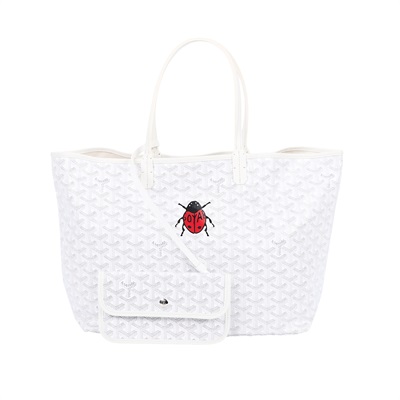 高雅德 GOYARD Saint Louis PM Bag 托特包 STLOUIPMLTY 白瓢蟲Saint Louis PM 防塵袋/內袋