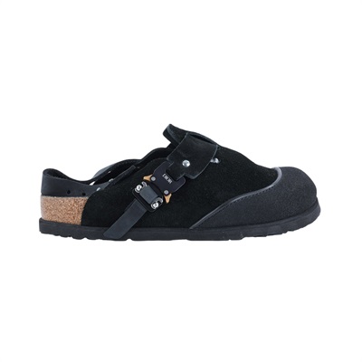 迪奧 CHRISTIAN DIOR Dior By Birkenstock 聯名 勃肯鞋 3SA116ZSD_H900_37 黑勃肯拖鞋#37 無附屬品