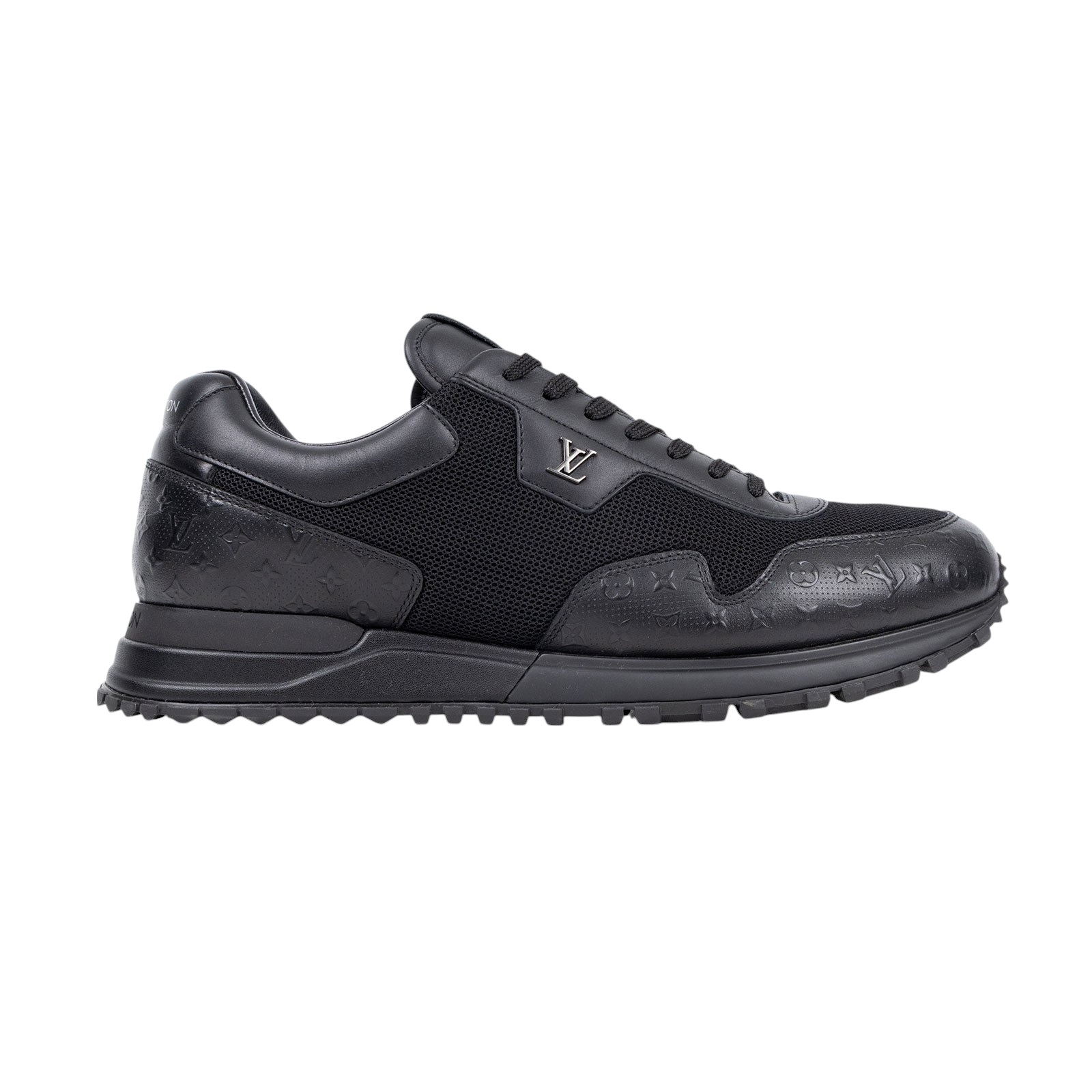 路易威登 LOUIS VUITTON Run Away 運動鞋 黑色 1AHSQY 黑壓紋RUN AWAY運動鞋#9 防塵袋2