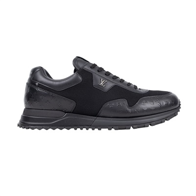 路易威登 LOUIS VUITTON Run Away 運動鞋 黑色 1AHSQY 黑壓紋RUN AWAY運動鞋#9 防塵袋2