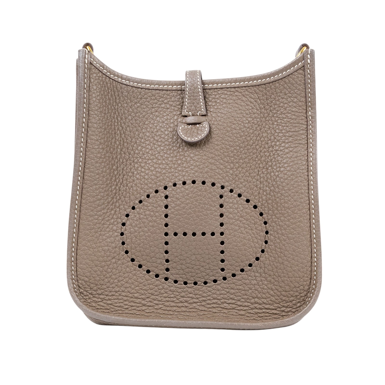 愛馬仕 Hermès Evelyne Bag Mini 伊芙琳包 Evelyne H069426CCBF H069426CCBF/B IY 004 TD  原廠盒子/防塵袋/背帶/購買證明