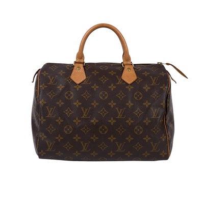 路易威登 LOUIS VUITTON Speedy 30 舊款 手提波士頓包 經典帆布 M41526 原花SPEEDY30 防塵袋/鎖組/購買證明