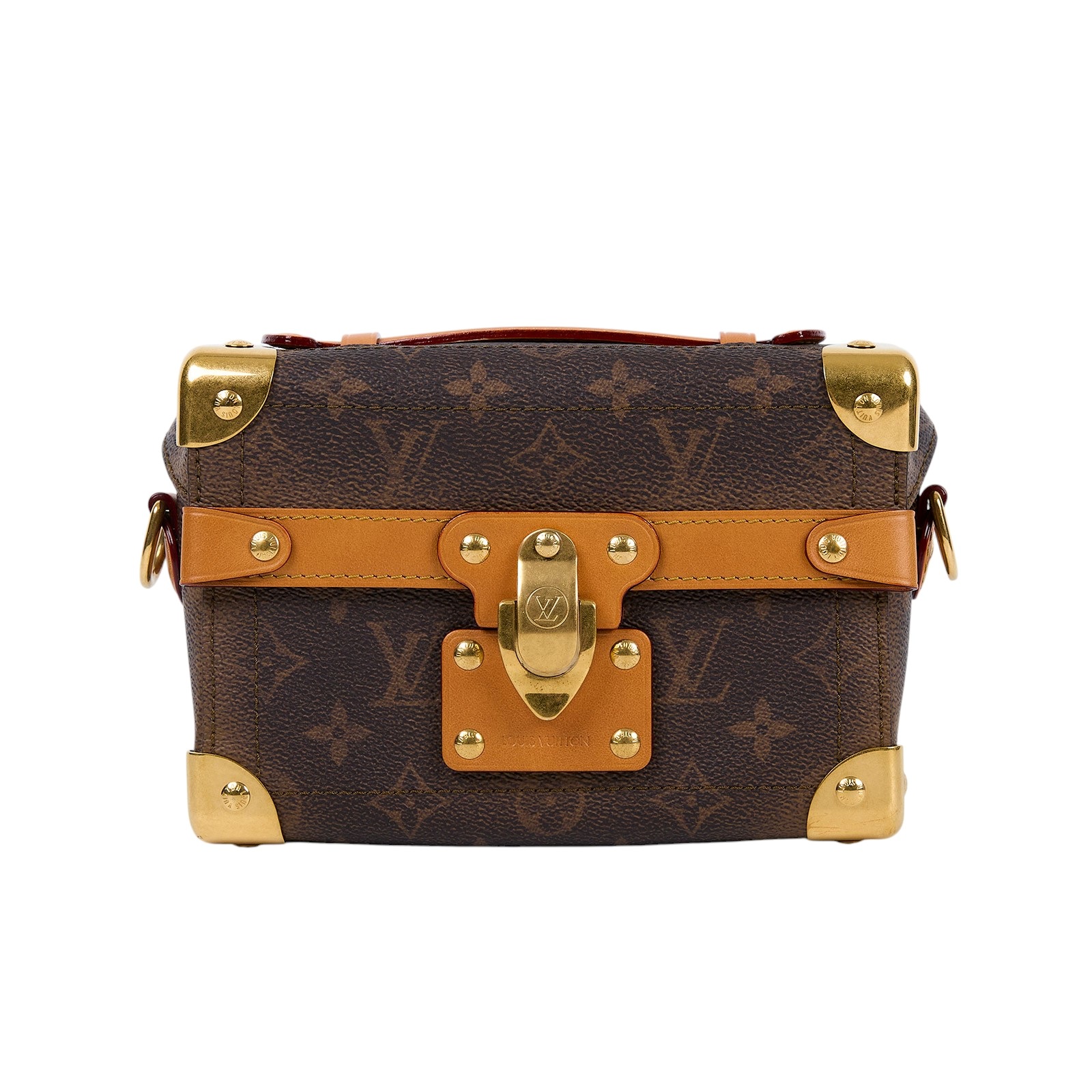 路易威登 LOUIS VUITTON Soul Trunk 隨身包 M11535 晶片款  原廠盒子/防塵袋2/背帶/鑰匙吊飾/購買證明