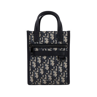 迪奧 CHRISTIAN DIOR Safari North-South 托特包 迷你 手機袋 2ESWS017YKY  原廠盒子/防塵袋/背帶/購買證明/發票