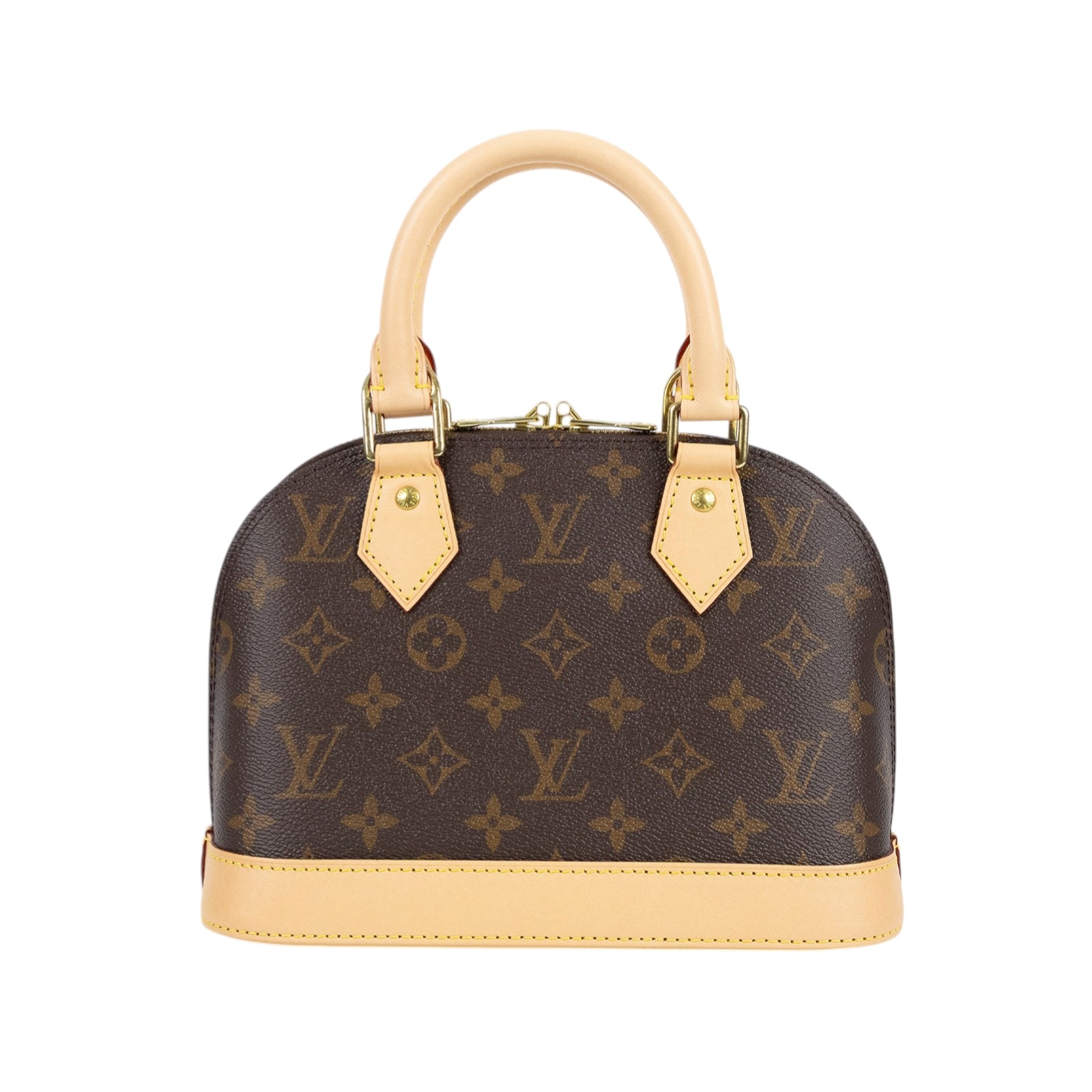 路易威登 LOUIS VUITTON Alma BB 手提包 經典帆布 M53152 晶片款 原花ALMA BB 原廠盒子/防塵袋/背帶/鎖組/購買證明/吊牌