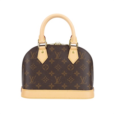 路易威登 LOUIS VUITTON Alma BB 手提包 經典帆布 M53152 晶片款 原花ALMA BB 原廠盒子/防塵袋/背帶/鎖組/購買證明/吊牌