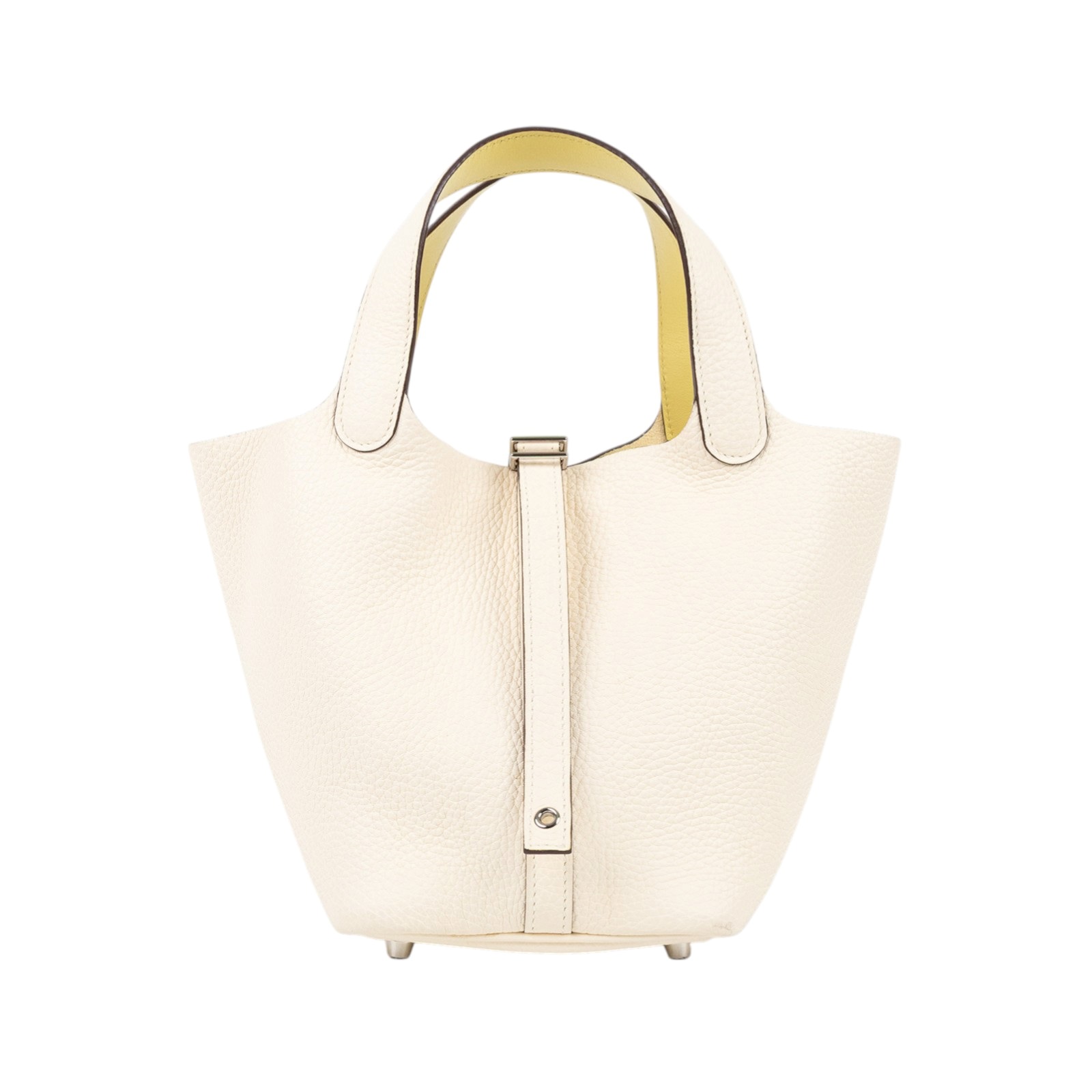愛馬仕 Hermès Picotin Lock 18 菜籃子包 PT18 Z AM 002 UH Z刻 奶油白PICOTIN18 無附屬品