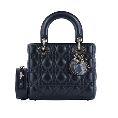 迪奧 CHRISTIAN DIOR Lady Dior My ABCDior 小型 肩背 手提包 羊皮 M0538ONGE  原廠盒子/防塵袋/背帶/購買證明