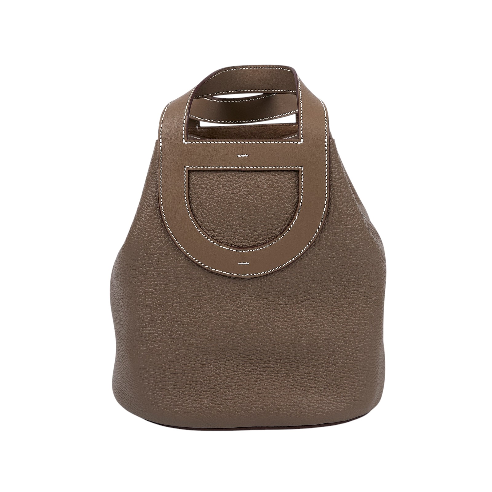 愛馬仕 Hermès In The Loop 23  豬鼻 菜籃子包 金色五金 étoupe étoupe H084116CCAA H084116/W MN 001 KD  原廠盒子/防塵袋/購買證明