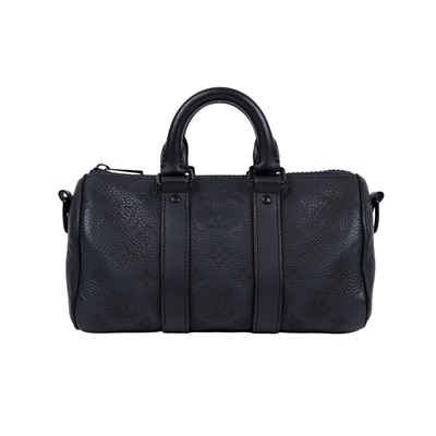 路易威登 LOUIS VUITTON Keepall Bandoulière 25 經典壓紋牛皮 手提 肩背 波士頓包 M20900 晶片款  背帶/吊牌