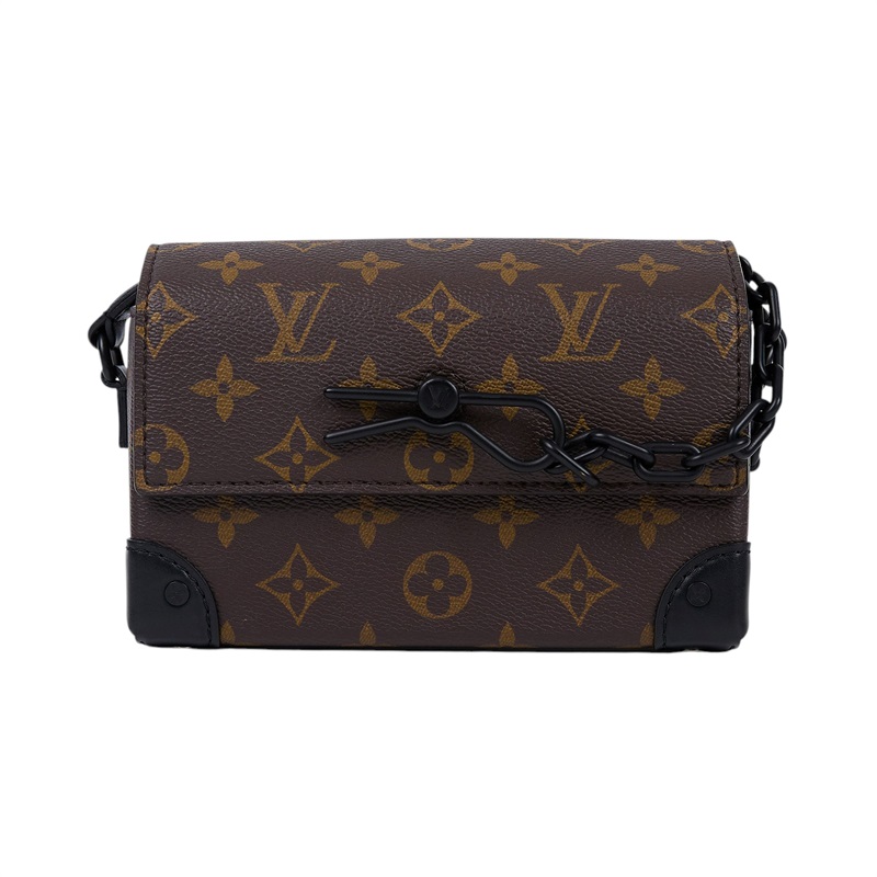 路易威登 LOUIS VUITTON Steamer 肩背 可穿戴式錢包 M83613 晶片款 原花STEAMER肩背包 無附屬品