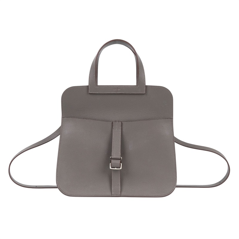 愛馬仕 Hermes Halzan 25 手拿 手提 肩背 斜背包 銀色五金 錫器灰 H082028CK8F Z BT 008 TD  原廠盒子/防塵袋/購買證明