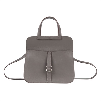 愛馬仕 Hermes Halzan 25 手拿 手提 肩背 斜背包 銀色五金 錫器灰 H082028CK8F Z BT 008 TD  原廠盒子/防塵袋/購買證明